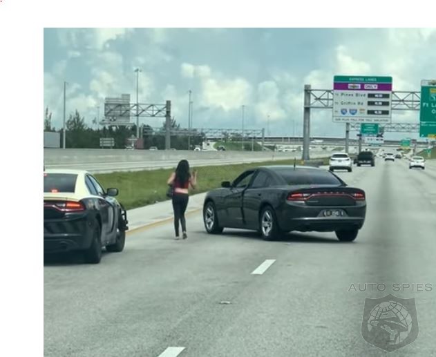 WATCH: Florida Police Pursue Barefoot Woman On The Highway